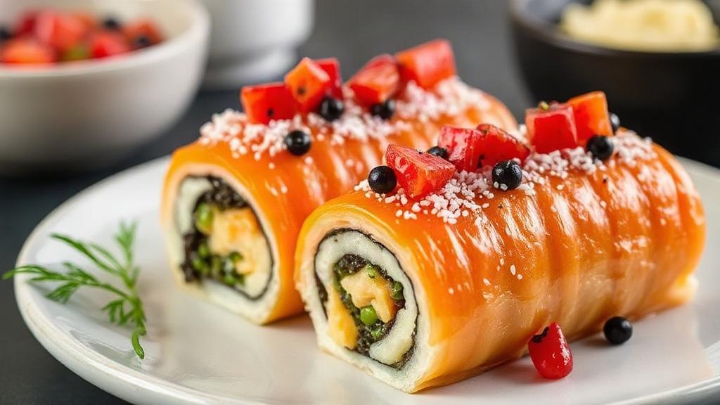 Роллы с икрой: праздничный вариант. Как не потерять вкус икры среди других ингредиентов Роллы с икрой: праздничный вариант. Как не потерять вкус икры среди других ингредиентов
