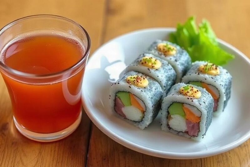 Имбирный чай и суши: идеальное сочетание, в котором вкус раскрывается по-новому