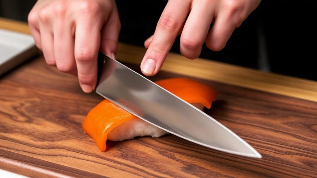 Острые ножи для суши: как выбрать и правильно резать, чтобы роллы не теряли форму