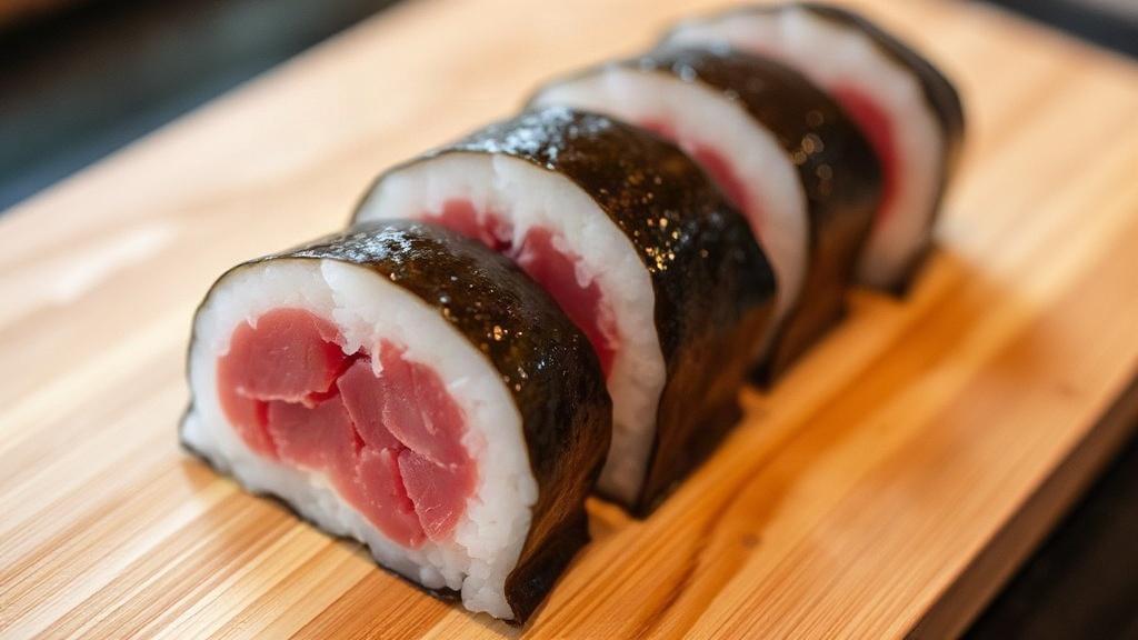 Нигири с тунцом: классика японской кухни. Что такое нигири и почему форма здесь не менее важна, чем вкус Нигири с тунцом: классика японской кухни. Что такое нигири и почему форма здесь не менее важна, чем вкус